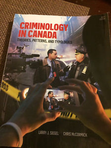 Criminology In Canada