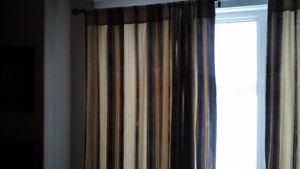 Curtains  a panel x 6 panels