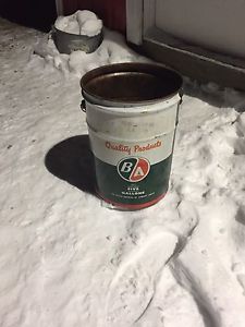 Five gallon BA oil pail