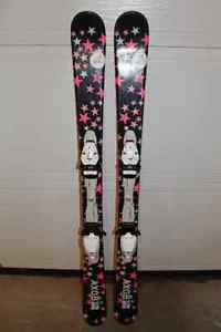 Girl's Junior Twintip skis 125cm