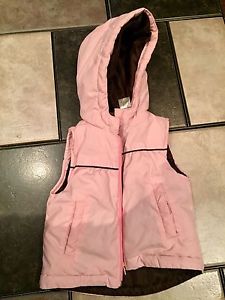 Girls hooded vest