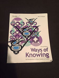 INDG 107 Textbook Ways of Knowing