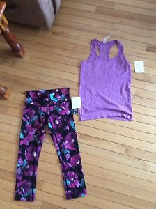 Lululemon crop and tank