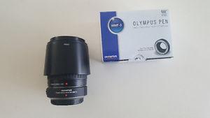 Olympus  f/4-5.6 ED Zuiko Lense and MMF-3 4/3 adapter