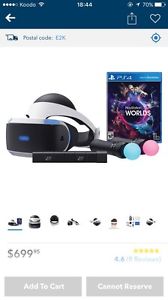 Playstation VR, everything included