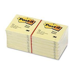 Post-it Original Notes in Canary Yellow Colour