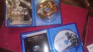 Ps4 games in mayerthorpe (star wars battle front/fifa14)