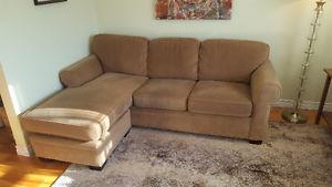 Sectional and Chair Set
