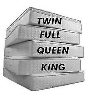 - TWIN / DOUBLE / QUEEN / KING MATTRESSES - BRAND NEW !!!
