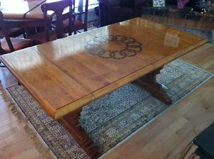 Vilas Solid Maple Dinning Table