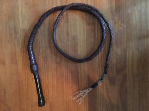 Vintage Cattle Whip from Arizona Ranch