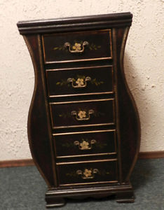 Vintage Small 5 Drawer Night Stand ? Jewellry Stand ? PPU