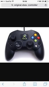 Wanted: Wanted:ORIGINAL XBOX CONTROLLERS