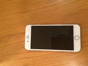 iPhone 6 64gb silver with otterbox
