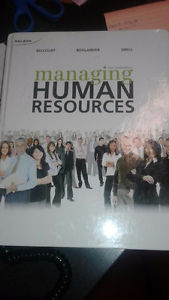 managing human resources 6th Canadian Edition