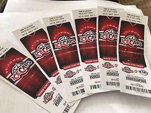 6 Ice Caps tickets for feb 18th