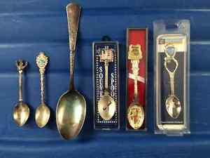 6 collector/souvenir spoons for sale