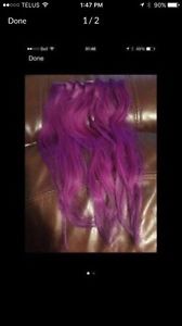 6 pieces of 14'' Real Hair Extensions from Sallys
