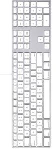 Apple Keyboard with numbers