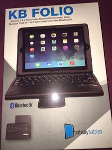 Brand new leather Bluetooth keyboard with case for iPad Air