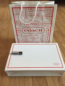 Coach purchase bag & box