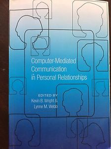 Computer Mediated Communication in Personal Relationships