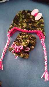 Crochet baby hat