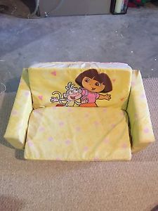 Dora kids' couch and folding bed