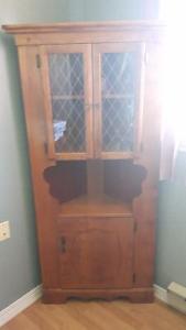 Hutch and corner cabinet