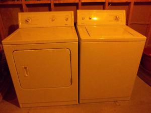 Kenmore Extra Capacity Washer and Dryer