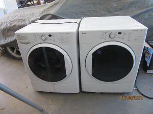 Kenmore front load washer and natural gas dryer