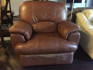 Leather Recliner Chair