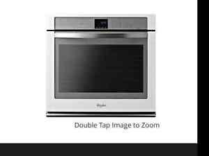 New - Whirlpool White Ice built-in Oven