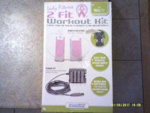 Nintendo Wii 2 Fit Workout Kit By Lady Fitness Brand New In