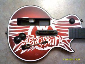 Nintendo Wii Aerosmith Guitar Hero Wireless Guitar
