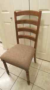 Single high back dining chair