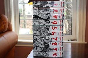 Vagabond manga Viz Big Editions Volumes 1-10