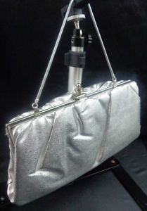 Vintage Silver Clutch Bag