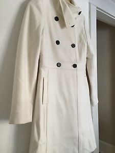 Women's white winter coat