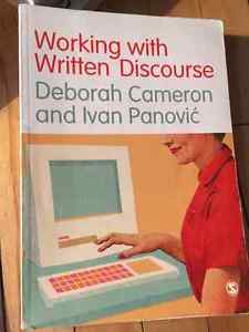 Working with Written Discourse - Cameron and Panovic