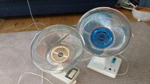 working oscillating fans