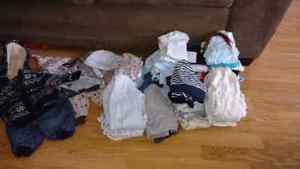 0-3 months boys clothing 57 items