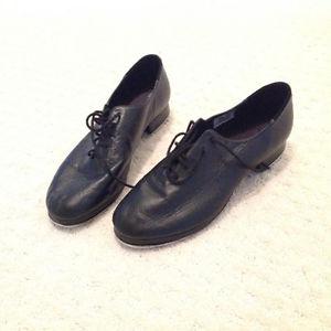 Leather tap shoes