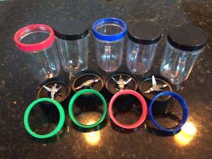 MAGIC BULLET CHOPPERS AND CUPS
