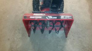 26" craftsmen Snoblower