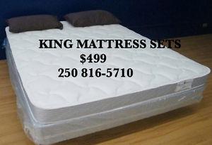 3 KING MATTRESS SETS LEFT AT THIS PRICE