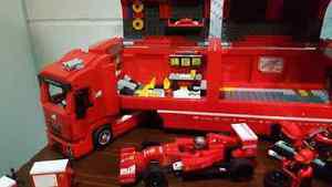 Complete Formula 1 Lego set.