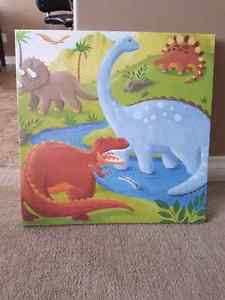 Dinosaur Canvas picture