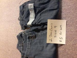 Gently used ladies clothing