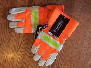 High Vis winter work gloves